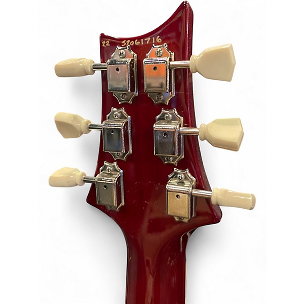 Used 2022 PRS S2 McCarty 594 Trans Crimson Red Solid Body Electric Guitar