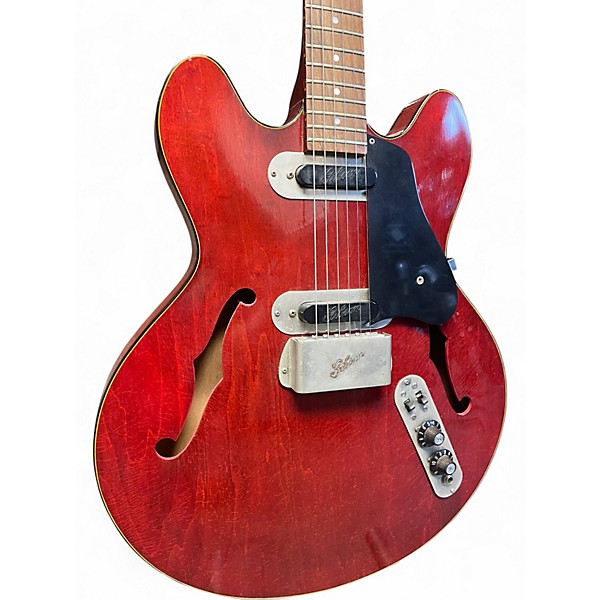 Vintage 1971 Gibson es320 Cherry Hollow Body Electric Guitar