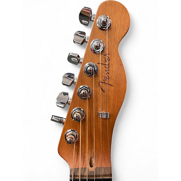 Used Fender Acoustasonic Player Telecaster Olympic White Acoustic Electric Guitar