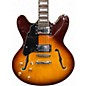 Used Grote 335 Type Semi Hollow Sunburst Hollow Body Electric Guitar