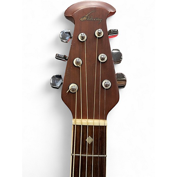 Used Ovation CC67 CELEBRITY  Natural Acoustic Electric Guitar