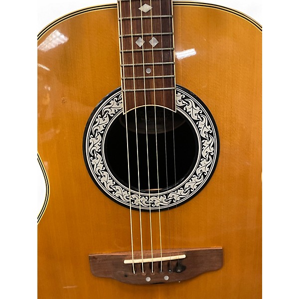 Used Ovation CC67 CELEBRITY  Natural Acoustic Electric Guitar