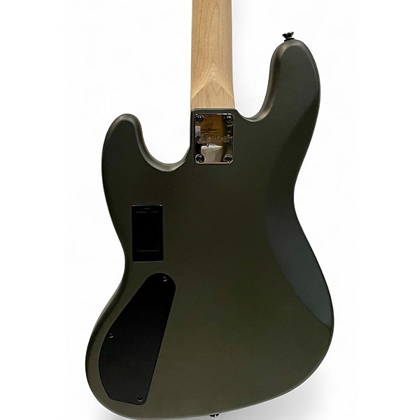 Used Squier Contemporary Jazz Bass Gray Electric Bass Guitar