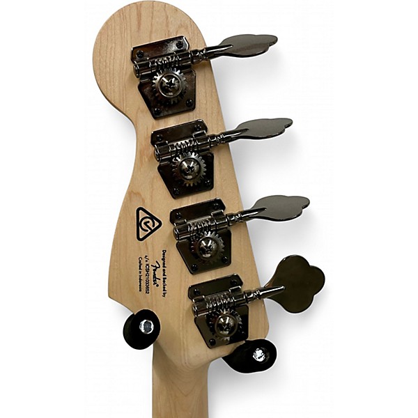 Used Squier Contemporary Jazz Bass Gray Electric Bass Guitar