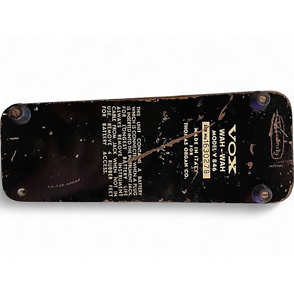 Vintage 1960s VOX V846 Effect Pedal