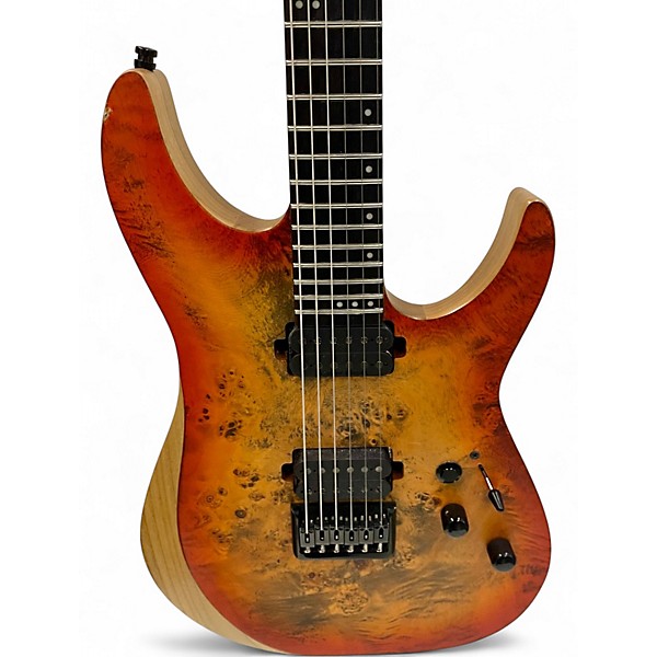Used Schecter Guitar Research reaper 6 satin inferno burst Solid Body Electric Guitar