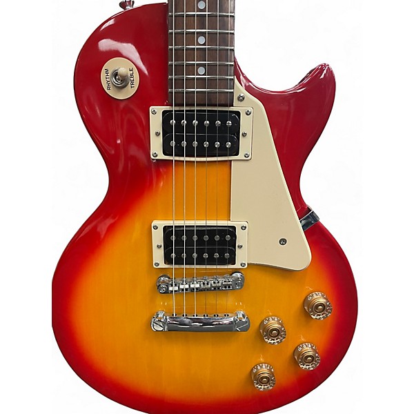 Used Epiphone Les Paul 100 Bolt On Cherry Sunburst Solid Body Electric Guitar