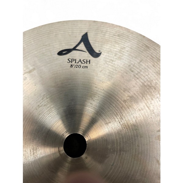 Used Zildjian 8in A Series Splash Cymbal