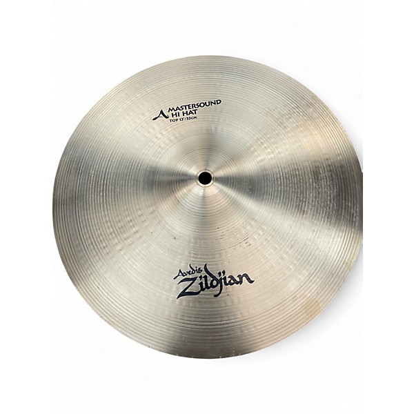 Used Zildjian 13in A Mastersound Hi Hat Pair Cymbal