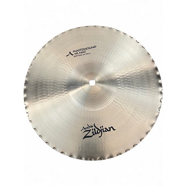 Used Zildjian 13in A Mastersound Hi Hat Pair Cymbal