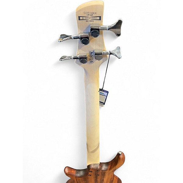 Used Ibanez gsr100ex Walnut Electric Bass Guitar