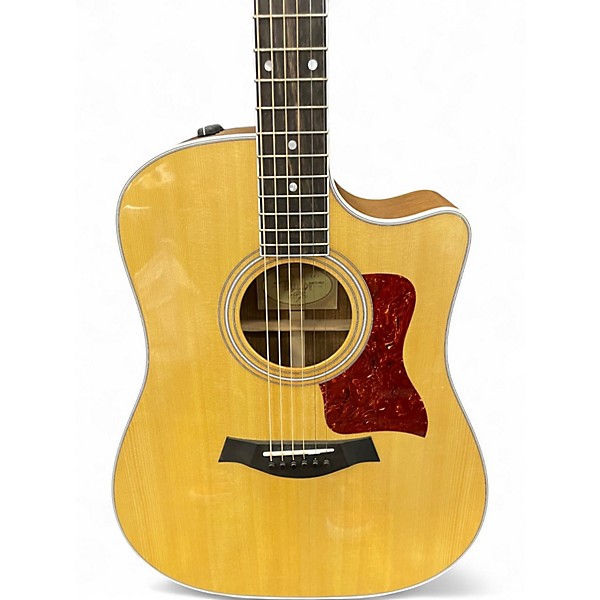 Used Taylor 410CE Natural Acoustic Electric Guitar