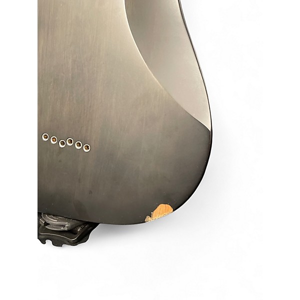 Used Schecter Guitar Research C1 Platinum Trans Black Solid Body Electric Guitar