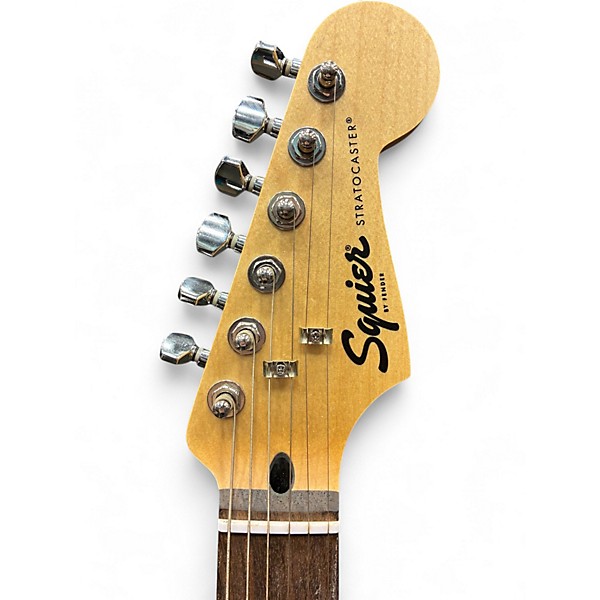 Used Squier Affinity Stratocaster 2 Tone Sunburst Solid Body Electric Guitar