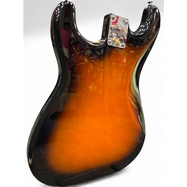 Used Squier Affinity Stratocaster 2 Tone Sunburst Solid Body Electric Guitar