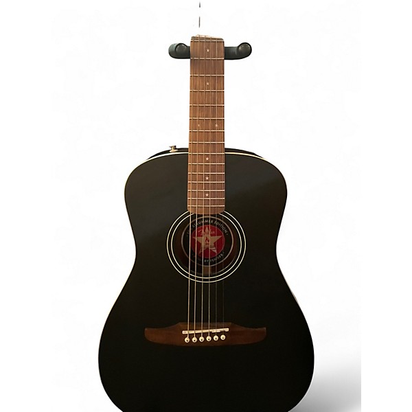 Used Fender JOE STRUMMER SIGNATURE CAMPFIRE MATTE BLACK Acoustic Electric Guitar