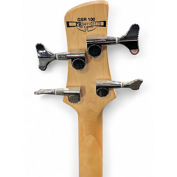 Used Ibanez GSR100 GIO Silver Electric Bass Guitar