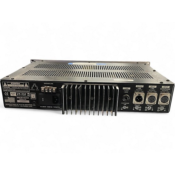 Used Avalon VT737SP Class A Mono Tube Microphone Preamp