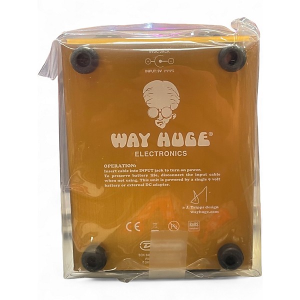 Used Way Huge Electronics WHE301 Fat Sandwich Harmonic Saturator Distortion Effect Pedal