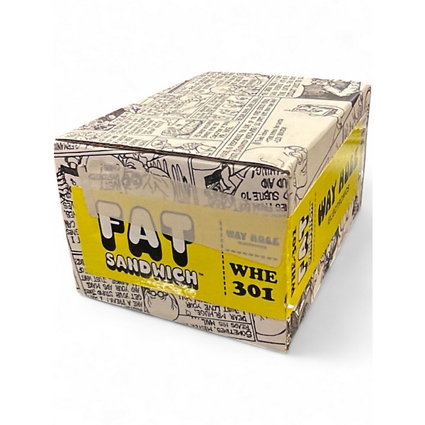 Used Way Huge Electronics WHE301 Fat Sandwich Harmonic Saturator Distortion Effect Pedal