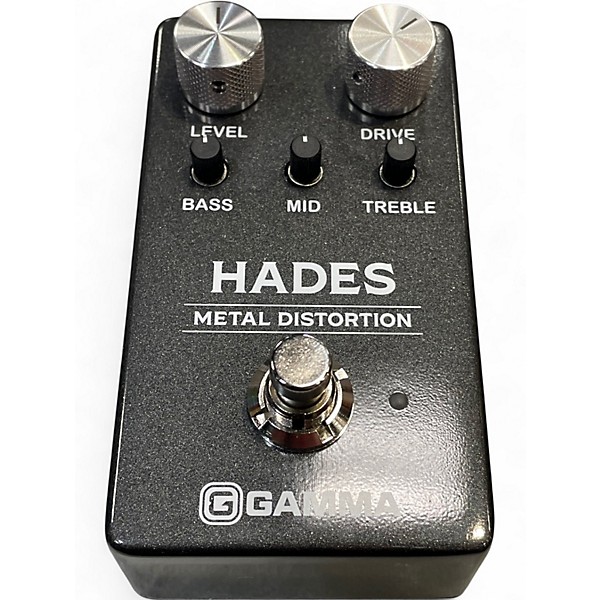 Used GAMMA HADES METAL DISTORTION Effect Pedal