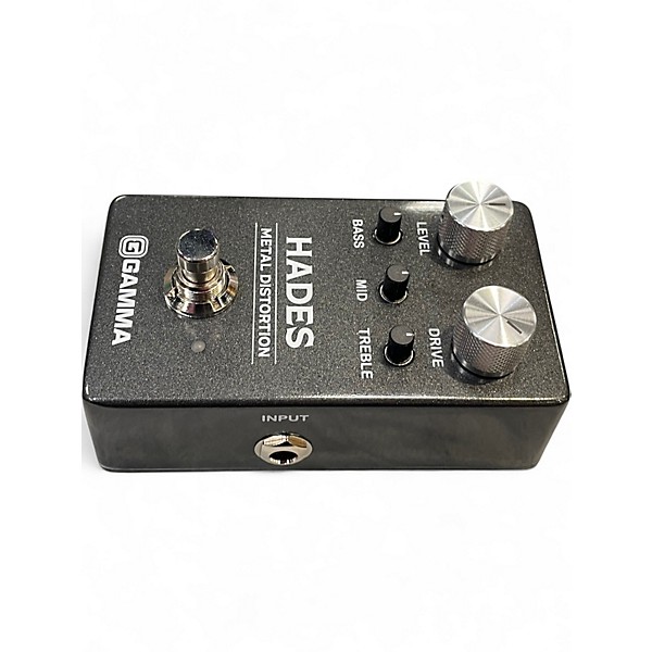 Used GAMMA HADES METAL DISTORTION Effect Pedal