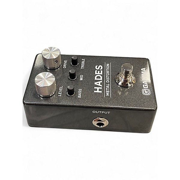 Used GAMMA HADES METAL DISTORTION Effect Pedal
