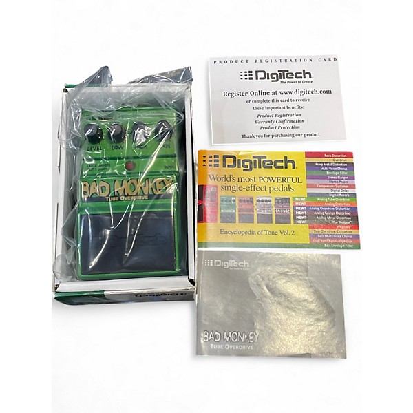 Used DigiTech DBM Bad Monkey Overdrive Effect Pedal