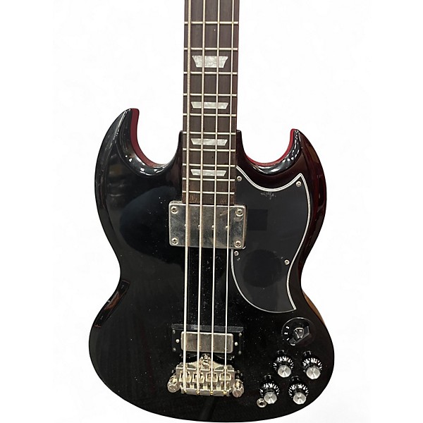 Used Epiphone SG Bass Black Electric Bass Guitar
