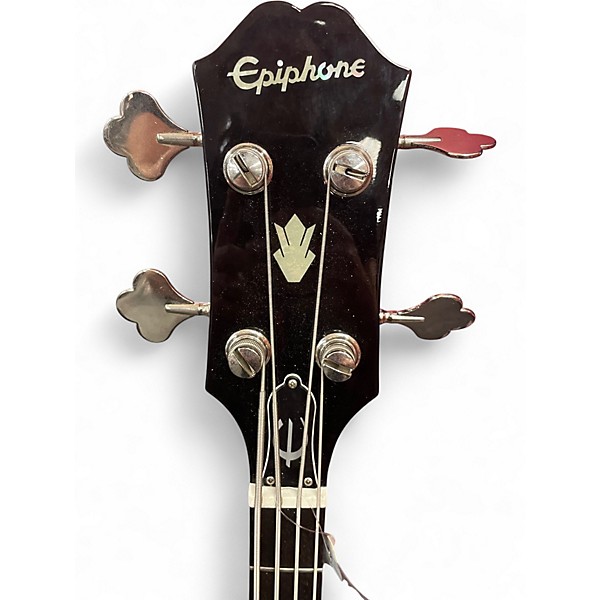 Used Epiphone SG Bass Black Electric Bass Guitar