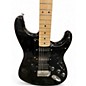Used Squier Stratocaster HSS Black Solid Body Electric Guitar