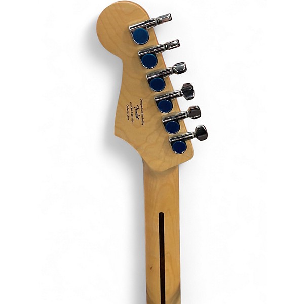 Used Squier Stratocaster HSS Black Solid Body Electric Guitar