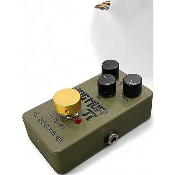 Used Electro-Harmonix Green Russian Big Muff Pi Fuzz Effect Pedal