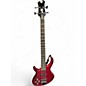 Used Tobias Toby Deluxe IV Left Handed Trans Red Electric Bass Guitar thumbnail