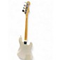 Used Fender Player Jazz Bass Left Handed Polar White Electric Bass Guitar
