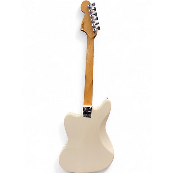 Used Fender Classic Player Jaguar Special Olympic White Solid Body Electric Guitar