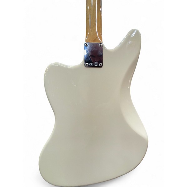 Used Fender Classic Player Jaguar Special Olympic White Solid Body Electric Guitar