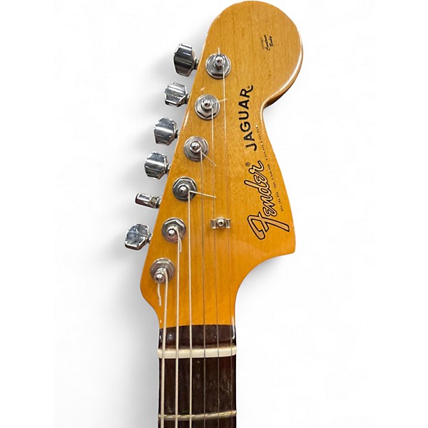 Used Fender Classic Player Jaguar Special Olympic White Solid Body Electric Guitar