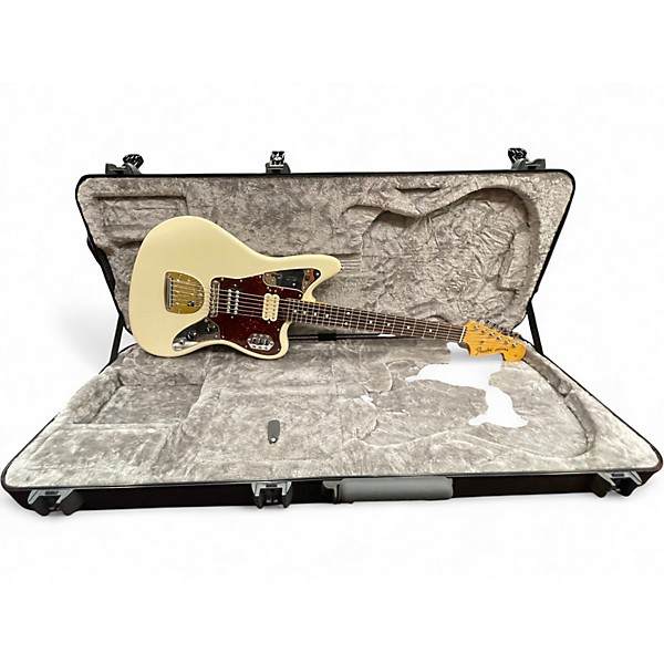 Used Fender Classic Player Jaguar Special Olympic White Solid Body Electric Guitar