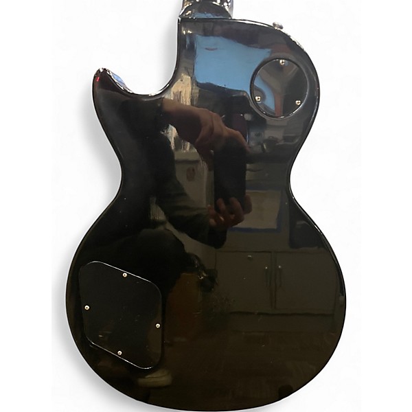 Used Gibson Les Paul Classic Black Solid Body Electric Guitar