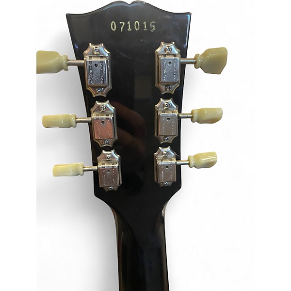 Used Gibson Les Paul Classic Black Solid Body Electric Guitar