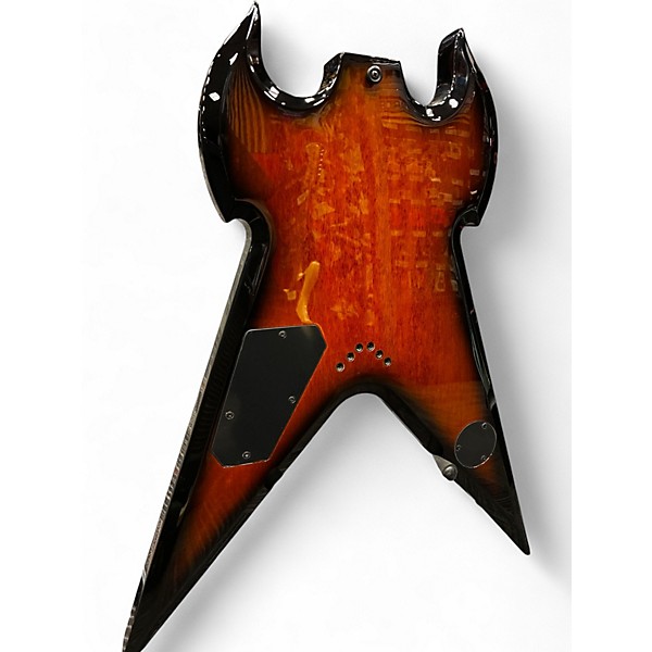 Used Wylde Audio Warhammer QUILT BURST Solid Body Electric Guitar