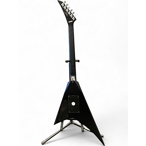 Used Jackson RRX24 V RHOADS Satin Black Solid Body Electric Guitar