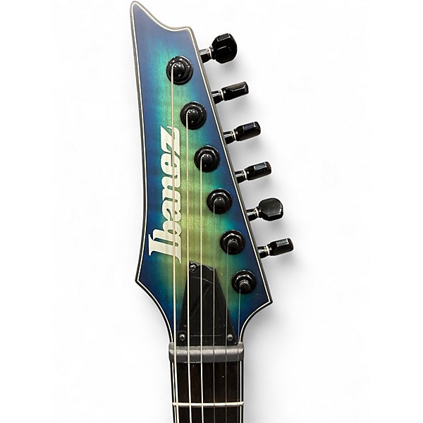 Used Ibanez SIX6FDFM Blue Burst Solid Body Electric Guitar