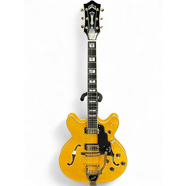 Used Guild Starfire VI Natural Hollow Body Electric Guitar