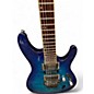 Used Ibanez S670QM SAPHIRE BLUE Solid Body Electric Guitar