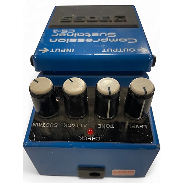Used BOSS CS3 Compressor Sustainer Effect Pedal