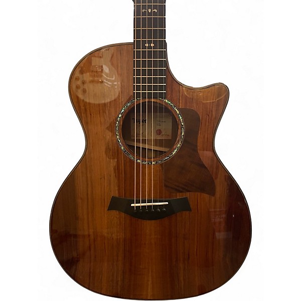 Used 2023 Taylor 724CE GLOSS Natural Acoustic Electric Guitar