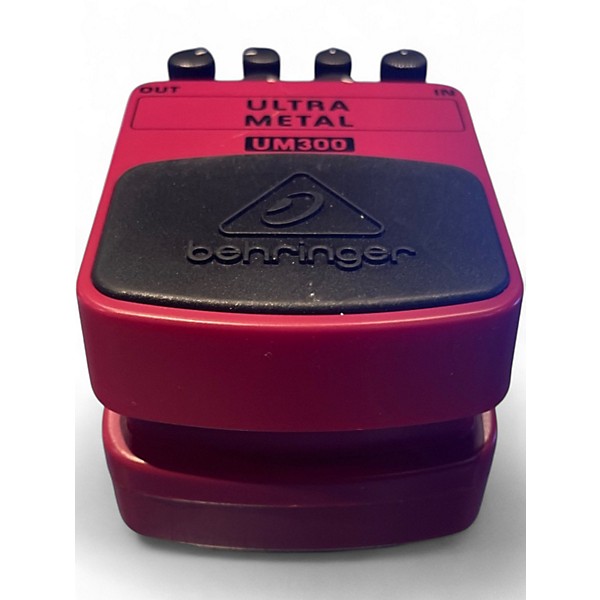 Used Behringer UM300 Ultra Metal Distortion Effect Pedal