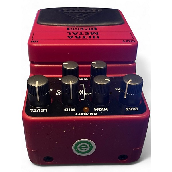 Used Behringer UM300 Ultra Metal Distortion Effect Pedal